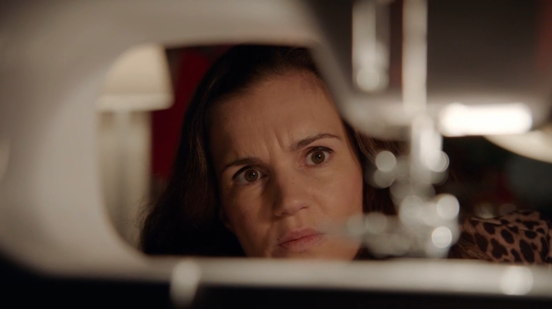 Nina's naaimachine doet gek